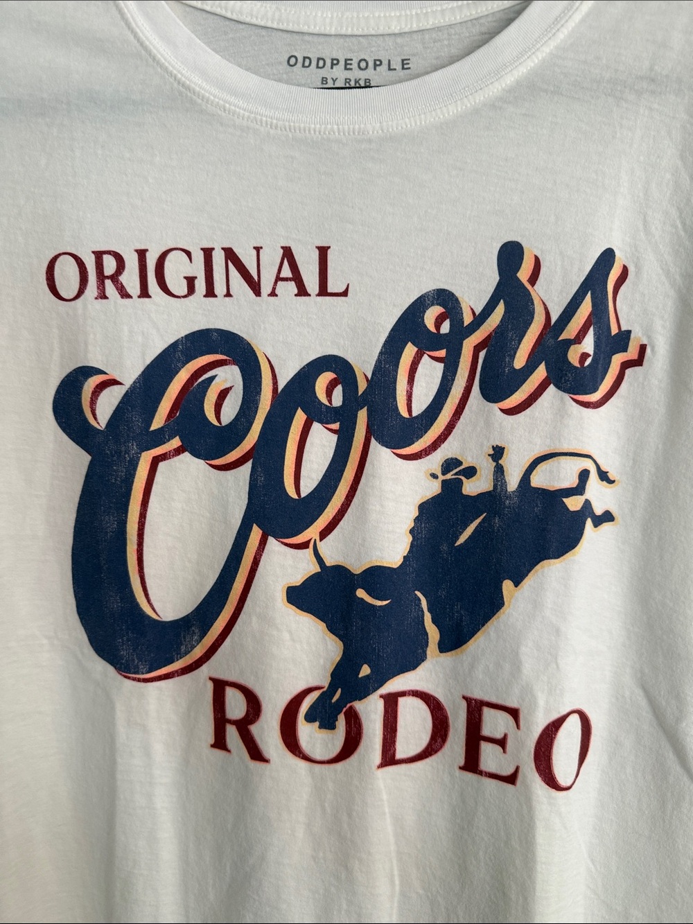 Odd People by RKB Coors Rodeo tee size medium - Picture 4 of 4